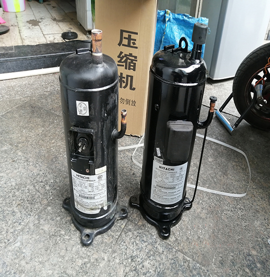 永胜中央空调压缩机的更换维修